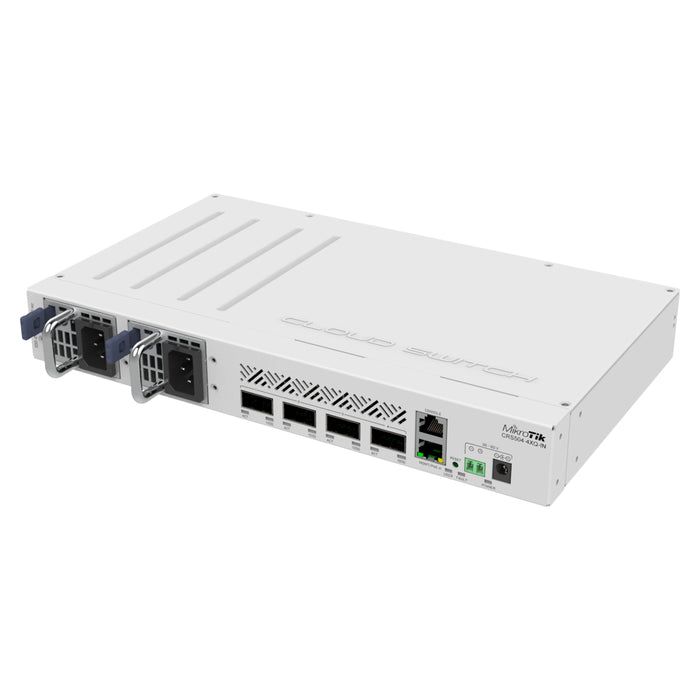 MIKROTIK CRS504-4XQ-IN Cloud Switch 4x 100G QSFP28 1x RJ45 100Mb/s_1
