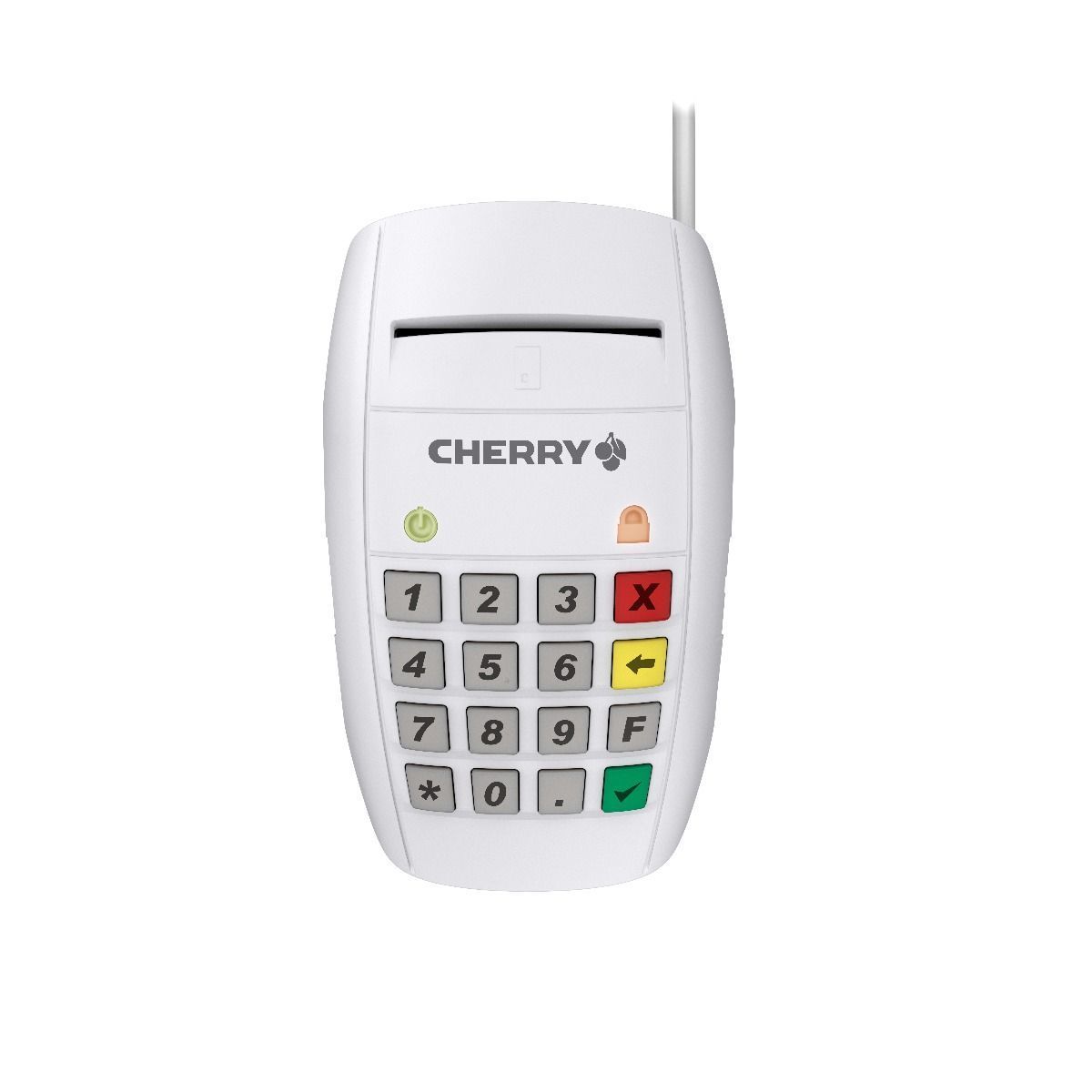 Cherry Smartcard Terminal ST-2100 white USB Contact Smart Card Terminal_1