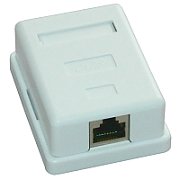 Priza FTP simpla aplicata cat.6 - EMTEX, 