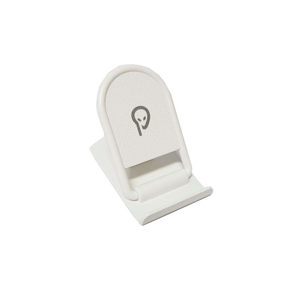 SUPORT birou SPACER pt. smartphone, pliabil, unghi ajustabil, alb 