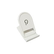 SUPORT birou SPACER pt. smartphone, pliabil, unghi ajustabil, alb 