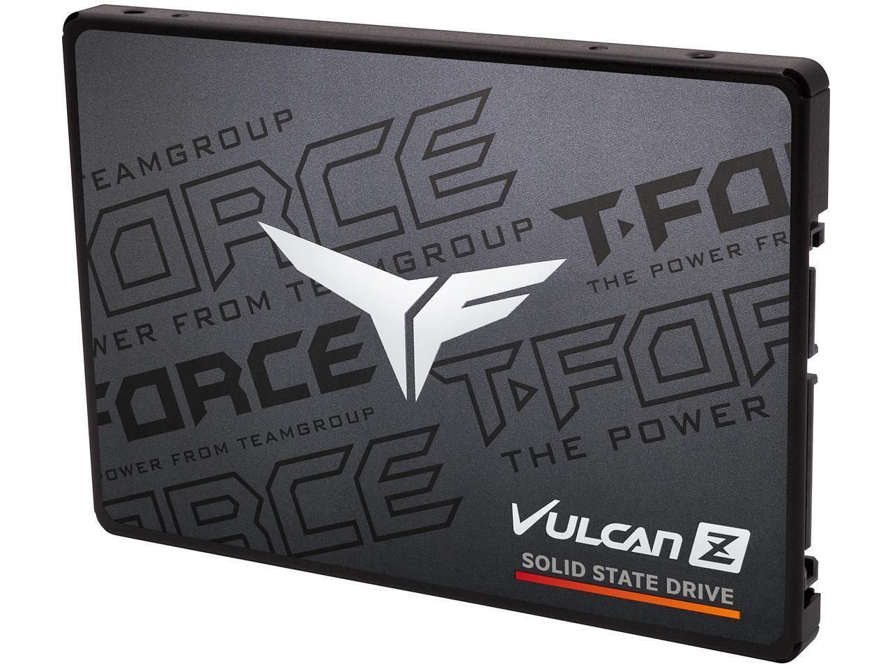 TEAMGROUP T-Force Vulcan Z 512GB SLC Cache 3D NAND TLC 2.5inch SATA III Internal SSD 530/470MB/s_1
