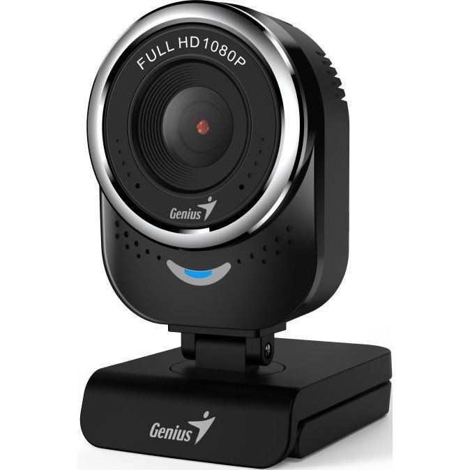 CAMERA WEB GENIUS  senzor 1080p Full-HD cu rezolutie video 1920x1080, QCam 6000, microfon, black 