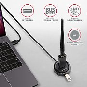 HUE-P1AL 4x USB 3.2 Gen 1 ROUND hub, micro USB power IN, 1.2m USB-A cable_3