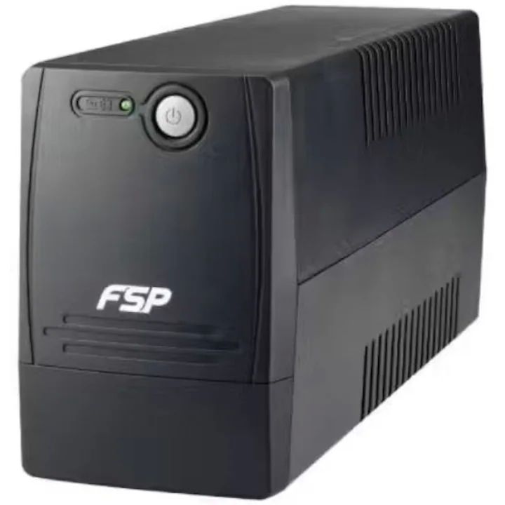 UPS FORTRON Line Int.  fara management,   600VA/ 360W, AVR, 2 x socket Schuko, indicatie status cu LED, 1 baterie 12V/7Ah, 