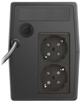 UPS FORTRON Line Int.  fara management,   600VA/ 360W, AVR, 2 x socket Schuko, indicatie status cu LED, 1 baterie 12V/7Ah, 