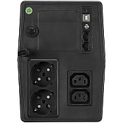 UPS FORTRON Line Int. cu management, LCD,  1500VA/  900W, AVR, 2 x IEC & 2 x Schuko, display LCD, 2 x baterie 12V/9Ah, con. USB, combo RJ11/RJ45, 