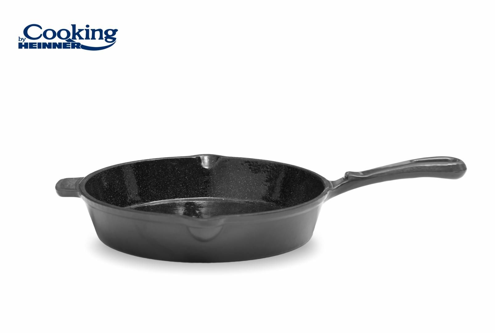 TIGAIE  FONTA EMAILATA 26 x 5 CM, MARBLE GREY, COOKING BY HEINNER_1