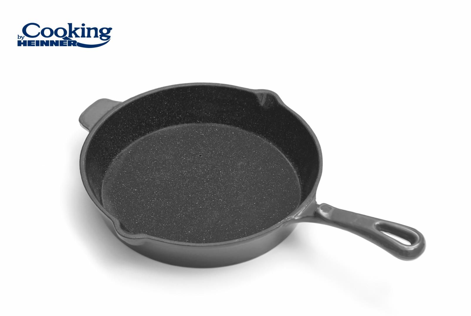 TIGAIE  FONTA EMAILATA 26 x 5 CM, MARBLE GREY, COOKING BY HEINNER_3