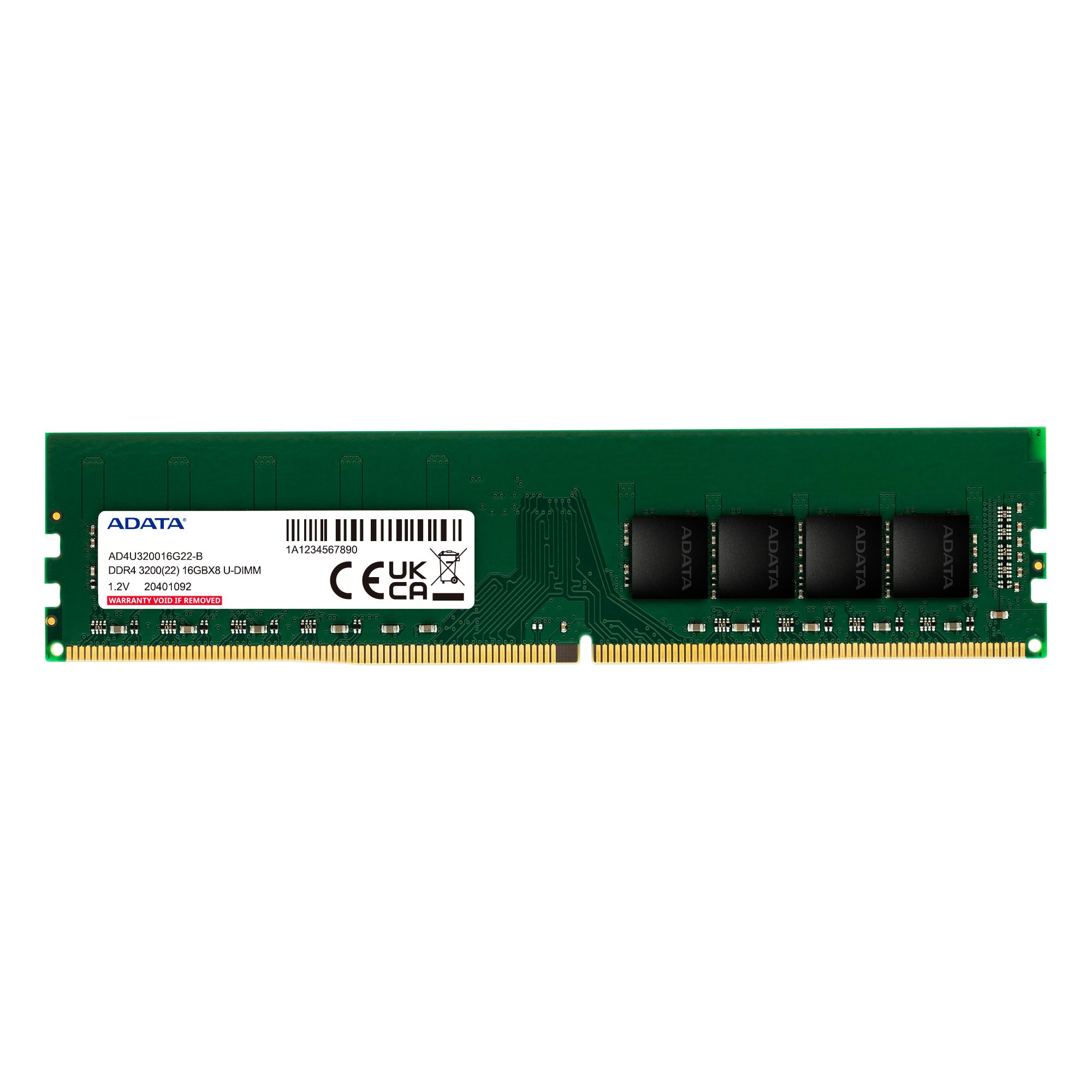 Memorie DDR Adata DDR4 8 GB, frecventa 3200 MHz, 1 modul,  AD4U32008G22-BGN 