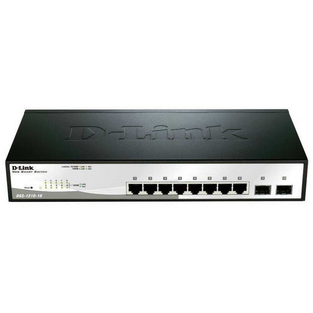 NET SWITCH 10PORT 10/100/1000/2SFP DGS-1210-10/..._1