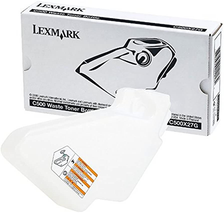 Recipient toner rezidual Lexmark C500X27G ,30000 pagini ,Original (C500, X500, X502) 