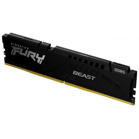 Memorie RAM Kingston, DIMM, DDR5, 8GB, 5600MHz, CL36, 1.35V, FURY Beast Black_1