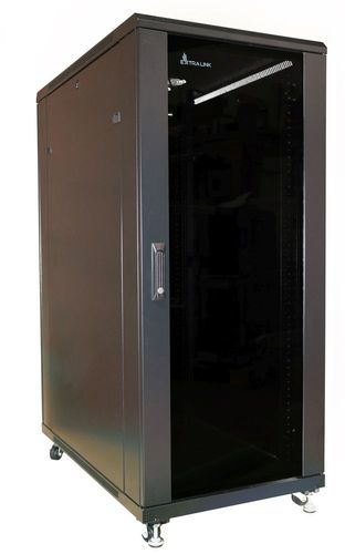 EXTRALINK 27U 600x1000 standing rackmount cabinet black_2