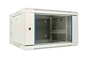 EXTRALINK 6U 600X600 AZH wall-mounted rackmount cabinet swing type gray_1
