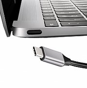 HMC-6H4A, USB-Hub, 4x USB-A + HDMI, USB-C 3.2 Gen 1, PD 100W - cablu de 20 cm USB-C_4