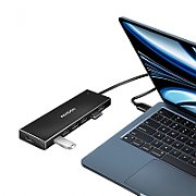 HUE-F7A, USB-Hub, 7x USB 3.2 Gen 1, alimentare separata - Cablu de 1m_6