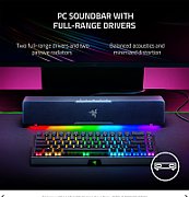 Razer Leviathan V2 X   TECHNICAL SPECIFICATIONS  FREQUENCY RESPONSE 85 Hz – 20 kHz  INPUT POWER Type C with Power Delivery  DRIVER SIZE - DIAMETERS (MM) Full range racetrack drivers: 2 x 2.0 x 4.0