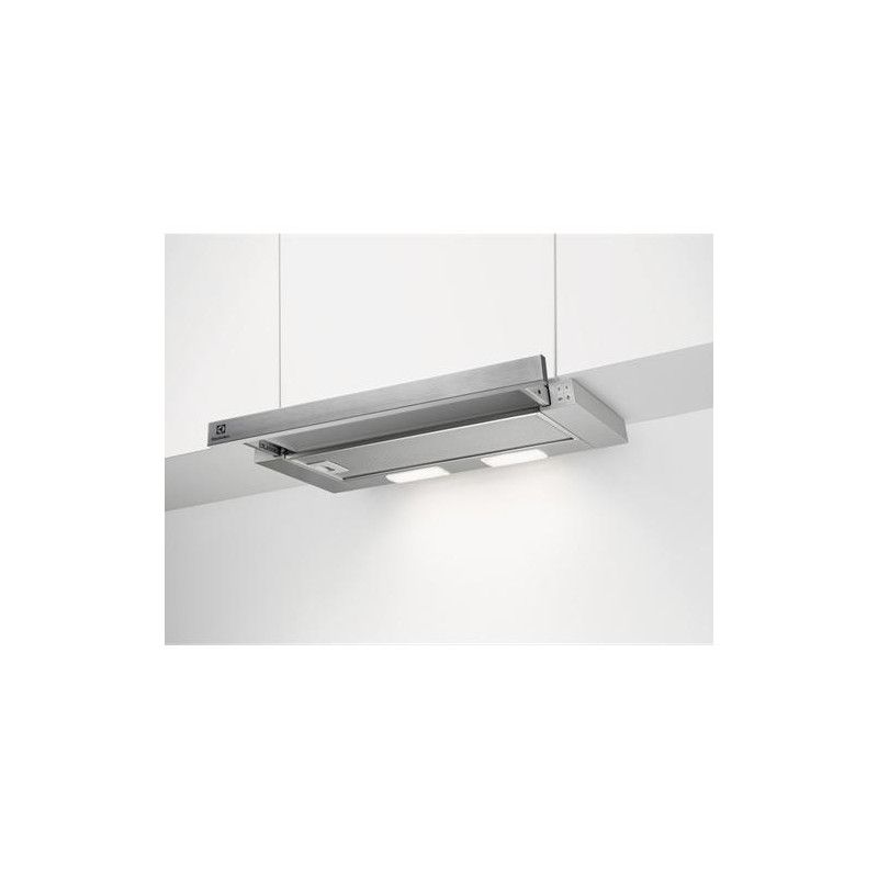 Hota telescopica incorporabila Electrolux LFP226S, Putere de absorbtie 330 mc/h, 1 motor, 60 cm, Inox_1