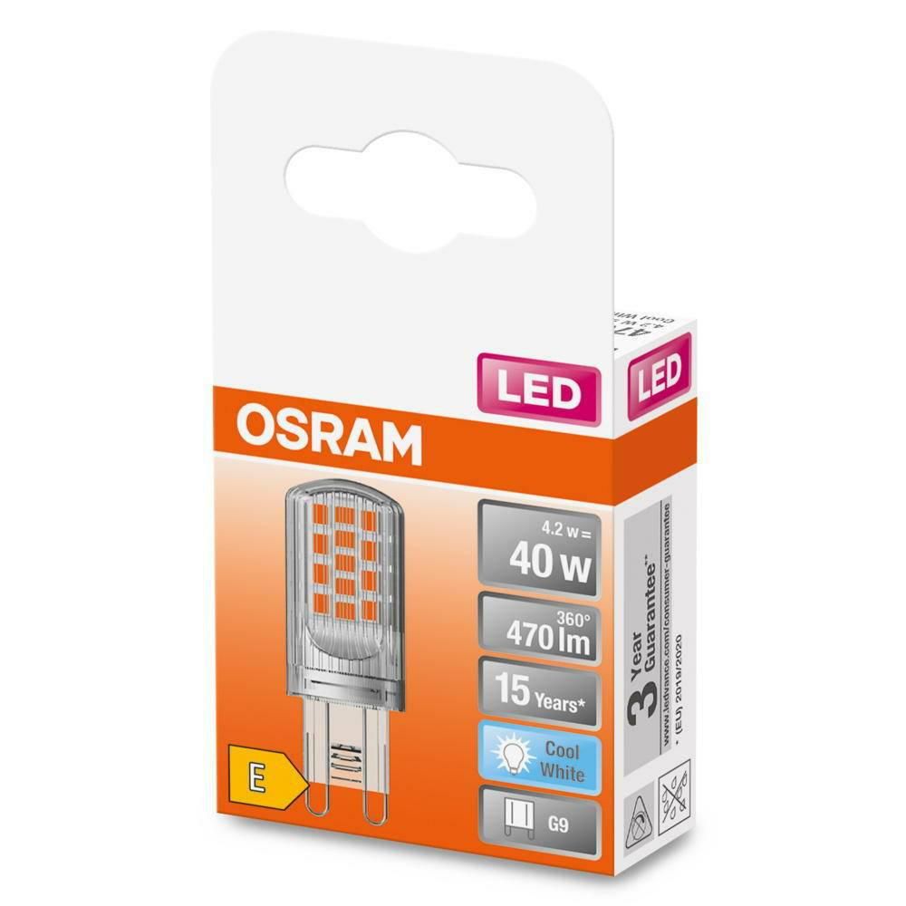 Bec LED Osram PIN, G9, 4.2W (40W), 470 lm, lumina neutra (4000K)_1