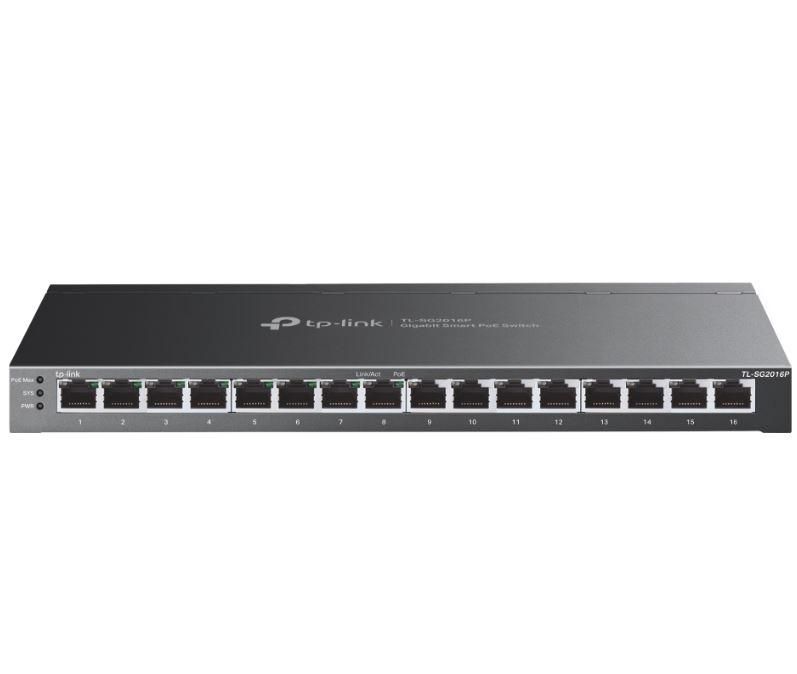 TP-LINK Switch TL-SG2016P 16xGBit 8x PoE+ (120W) Managed Omada SDN ready_1