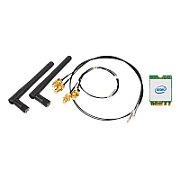 WLAN-Kit M.2 INTEL IEEE 802.11ax+BT Universelles WLAN-AX/Bluetooth KIT mit M.2Karte_1
