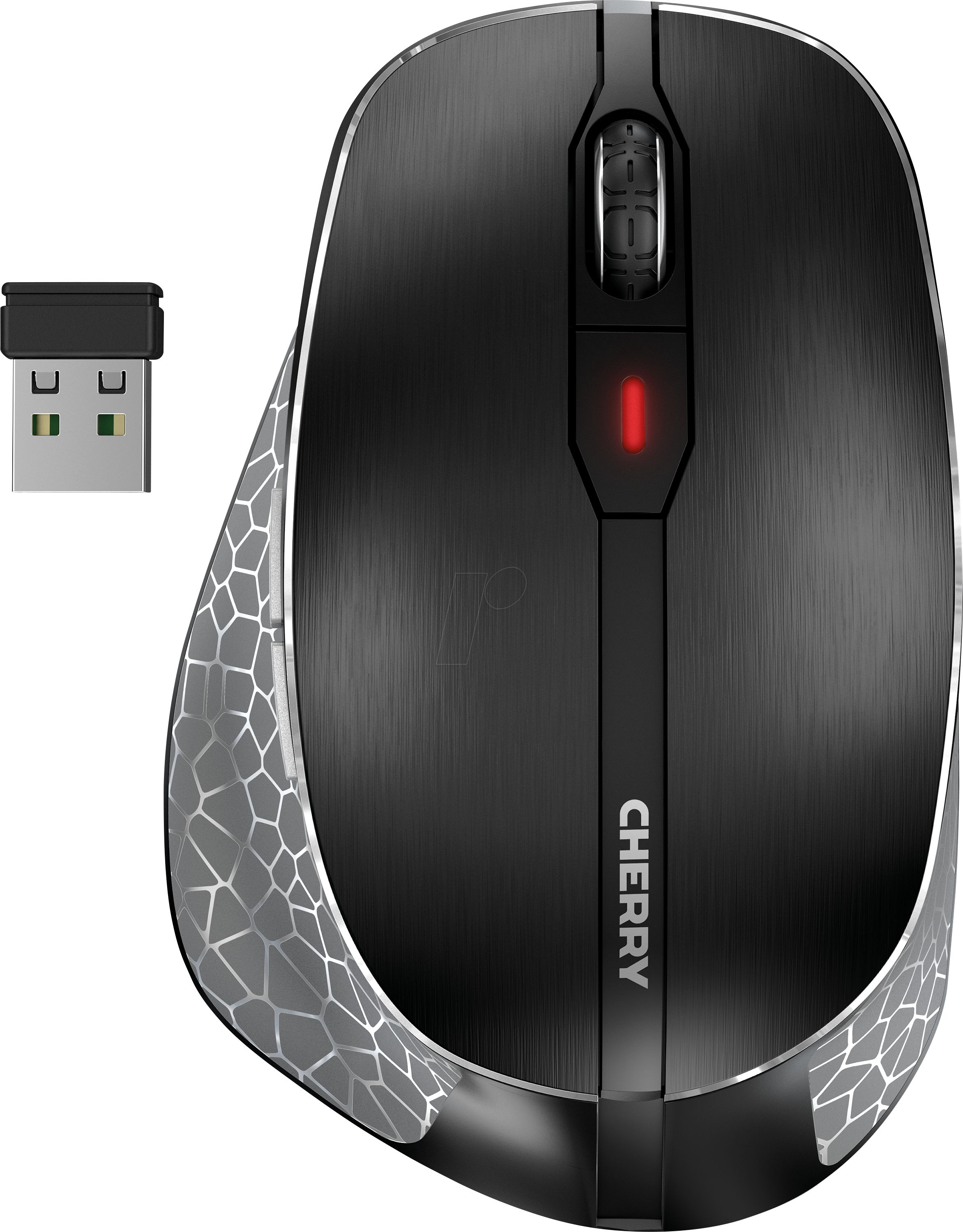 Cherry Mouse MW 8C ERGO AES Ergonomic black BT 600/1000/1600/3200 DPI (umschaltbar)_1