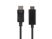 Cablu DisplayPort v.1.1 la HDMI, 1.8 m, CA-DPHD-11CC-0018-BK, Lanberg_1