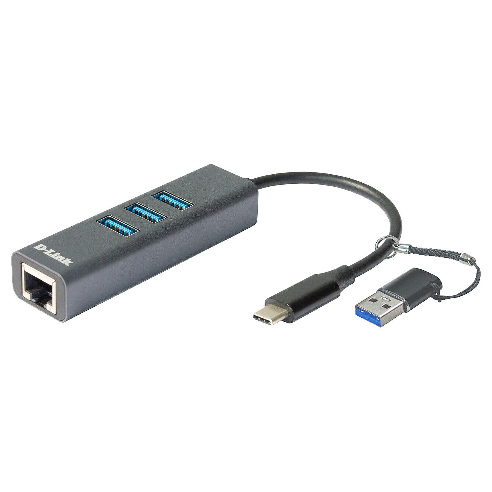 DLK DUB-2332 USB-C/USB TO GIGABIT ETHERNET ADAPTER