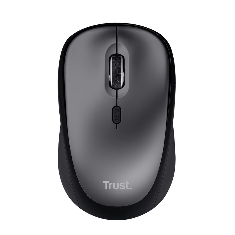 Mouse Trust Yvi+ Silent Wireless   Features Power saving yes DPI adjustable yes Silent click no Gliding pads UPE Software no   Sensor DPI 800, 1600 Max. DPI 1600 dpi Sensor technology optical   Control Grip type claw Left-right handed use right-handed Scroll wheel yes Trackball no Horizontal_1