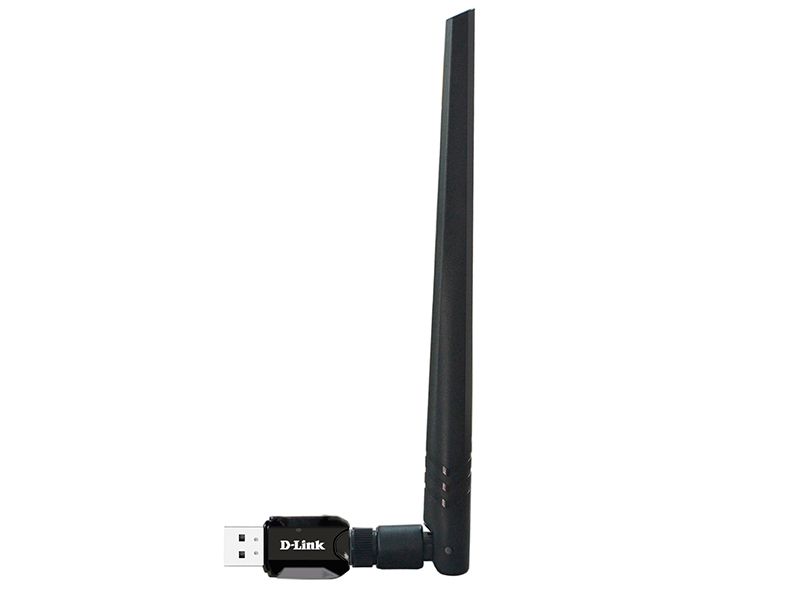 ADAPTOR RETEA D-LINK, extern wireless 2.4 GHz, USB 2.0, antena 5dB detasabila, port, 300 Mbps, 