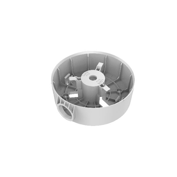 Hikvision Junction box DS-1280ZJ-PT3, Hik White, Φ120 x 40mm, Plastic ,104g_1