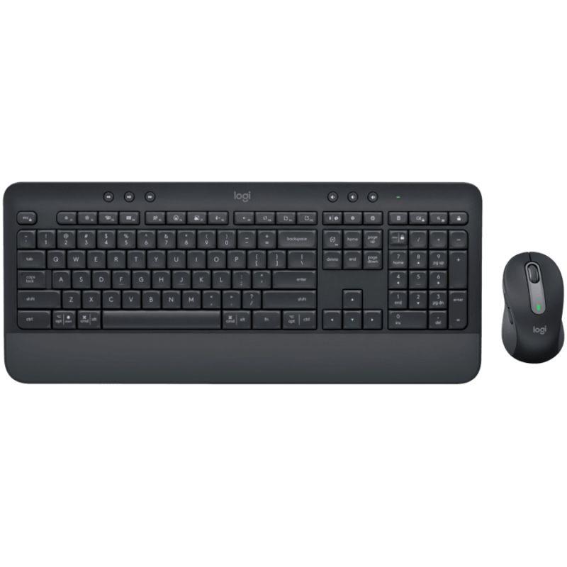 Logitech Desktop MK650 Signature [US] BOLT black BT Mouse: Signature M650 for Busi. (400–4000 DPI)