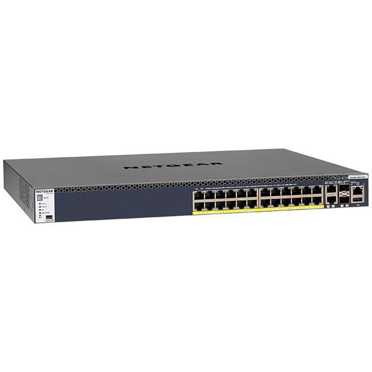 Netgear 24Port+4 Switch 10/100/1000 GSM4328PB+++_1