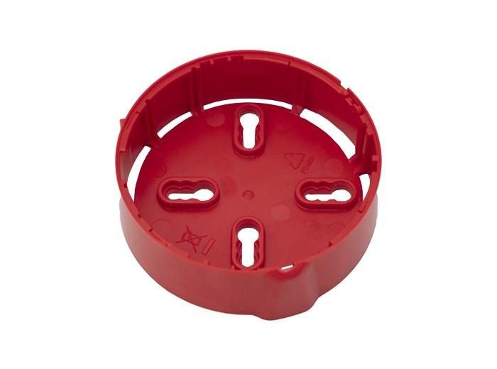 HW Baza pentru detectoarele Morley-IAS B501RF-RR; Culoare: rosu , dimensiuni: inaltime 32mm, diametru 107mm, greutate: 48g._1
