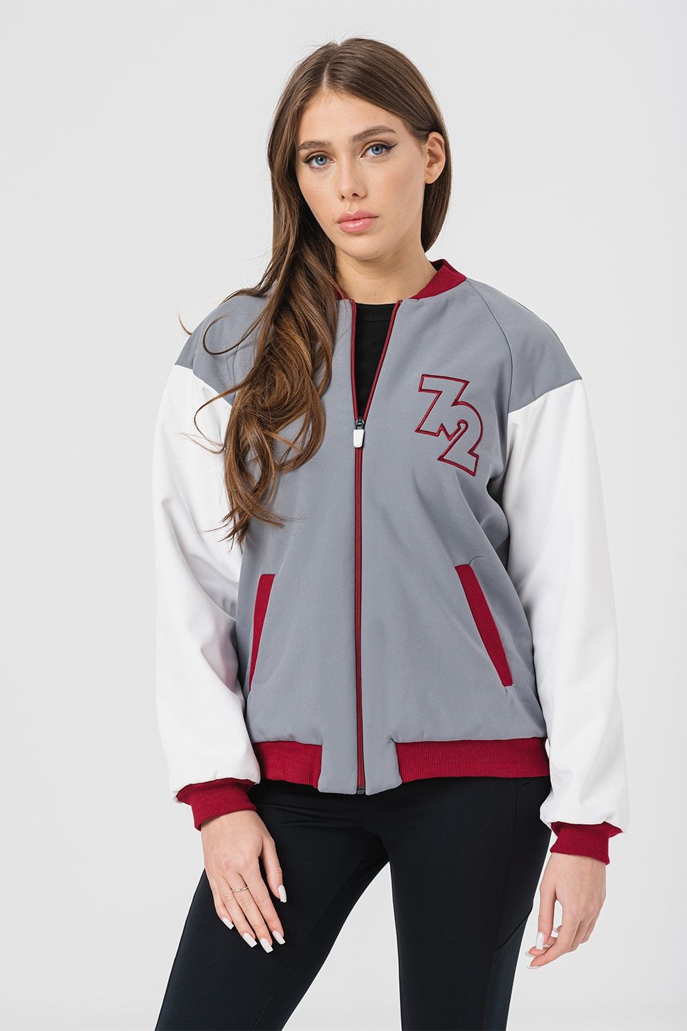 W JACHETA BOMBER GRI GRENA M_1