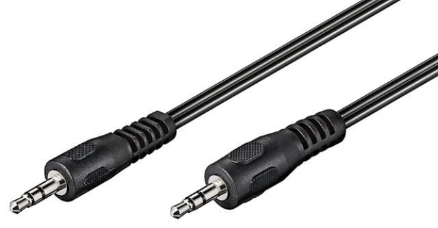 Audio cable 5m 3.5mm male stereo jack to 3.5mm male stereo jack
CABLE-404
KPO2743
Packaging: bulk 1 pc.