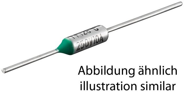 Thermal fuse 250V 10A 240°C
Packaging: bulk 1 pc.