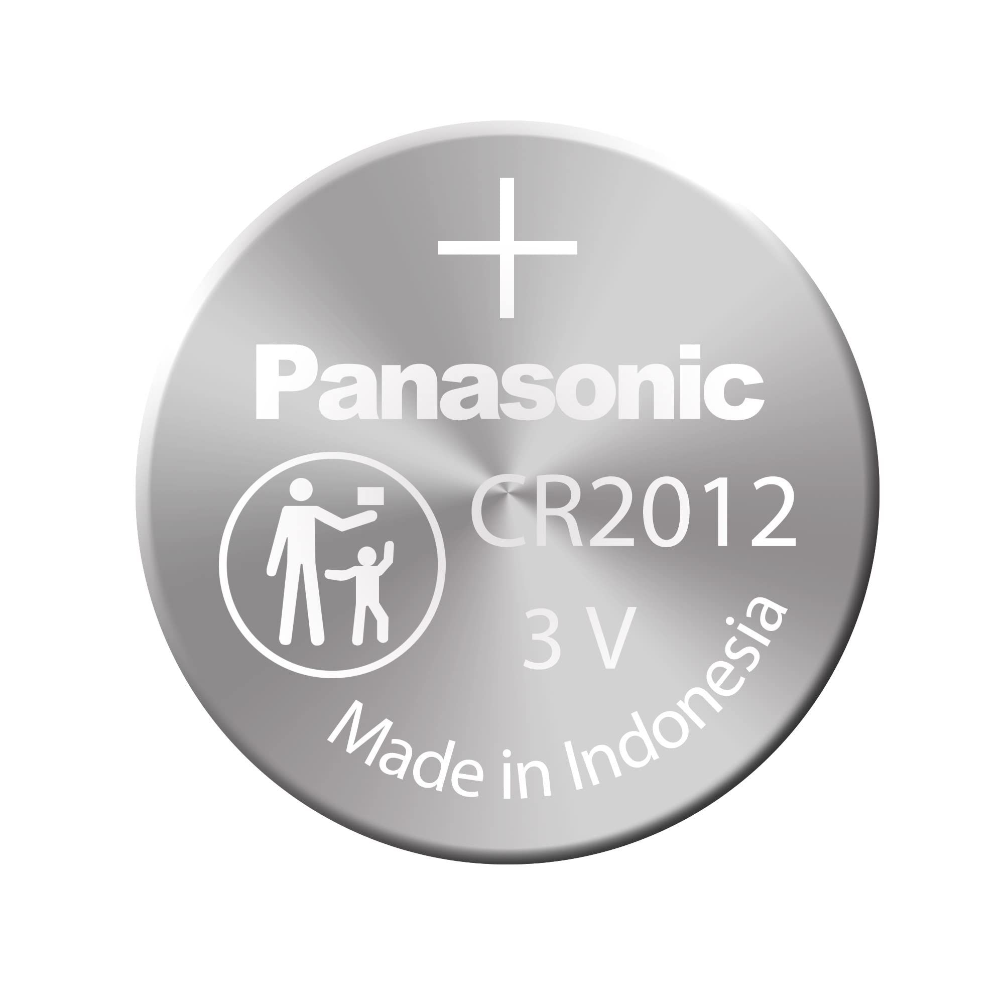 Lithium button battery CR2012 3V 55mAh Panasonic
Packaging: blister 1 pc.