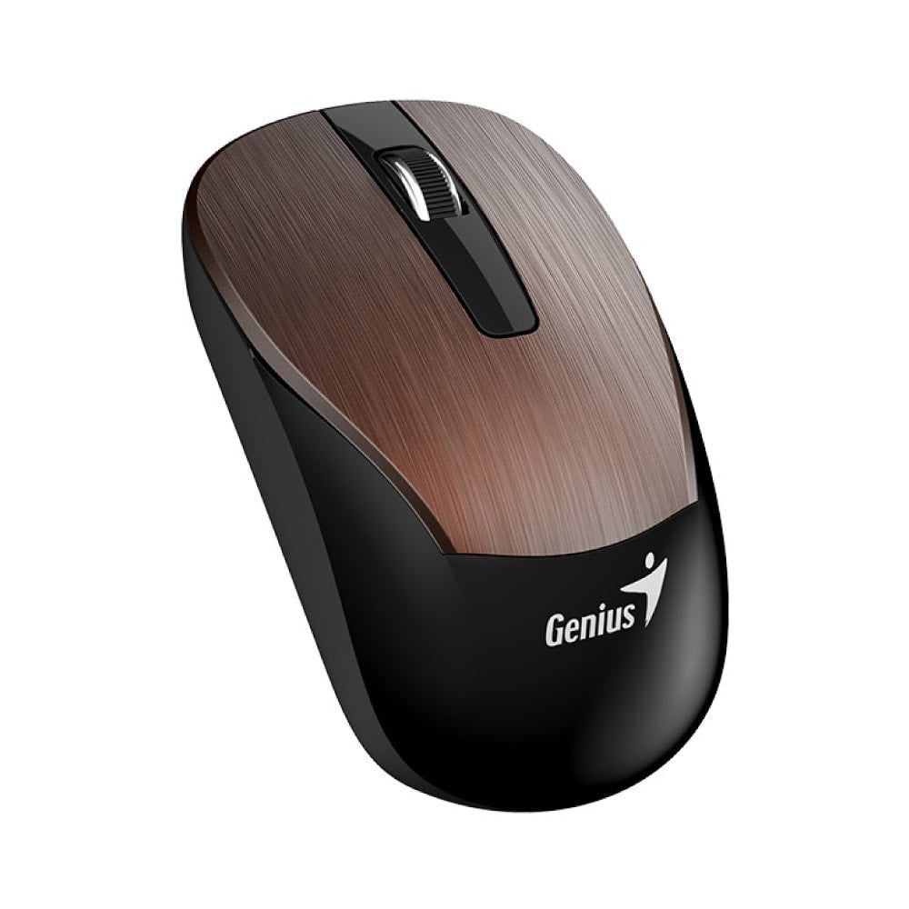 MOUSE Genius,  Ergo  NX-8200S , PC sau NB, wireless, 2.4GHz, optic, 1200 dpi, butoane/scroll 5/1, , maro,  31030029403  (include TV 0.18lei)