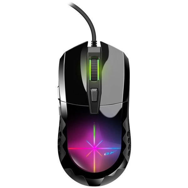 MOUSE Genius,  Scorpion M715 , gaming, cu fir, USB, optic, 7200 dpi, butoane/scroll 6/1, , negru,  31040007400  (include TV 0.18lei)