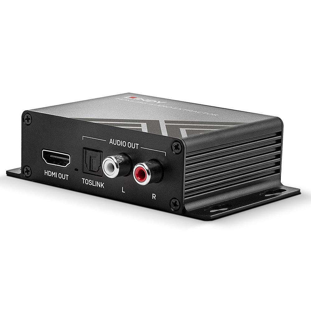 Lindy extractor Audio HDMI 4K60, interfata HDMI 2.0, latime de banda 18Gbps, interfata audio: SPDIF, analog L/R_1