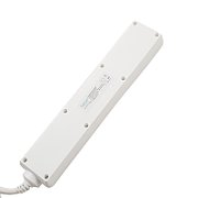 PRELUNGITOR SPACER, Schuko x 5, conectare prin Schuko (T), cablu 3 m, 16 A, max. 3500W, protectie supratensiune, protectie copii, alb, 