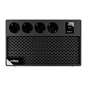 UPS nJoy Renton 650 Plus, 650VA / 360W, 4x prize Schuko conectate la baterie, 1x port incarcare USB Tip C 33W, 1x port de incarcare USB Tip A 18W, fara display LCD, tensiune nominala de intrare 230V  Caracteristici Stabilizator (AVR) de tip Boost and Buck Functie auto-restart la revenirea tensiunii_3