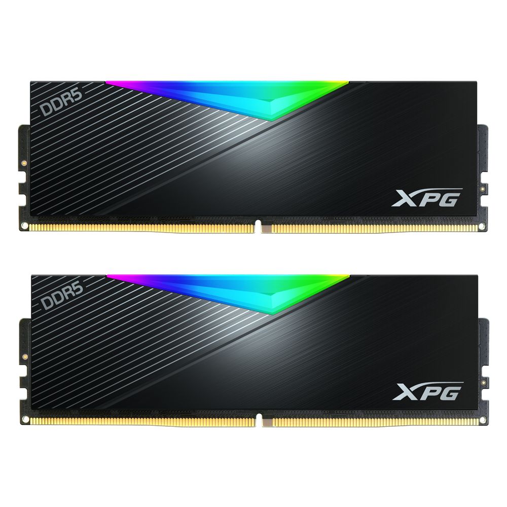 Memorie ADATA XPG Lancer 32 GB DDR5 6400 MHz CL32, kit 2 x 16 GB, XMP 3.0, EXPO, Negru, RGB