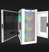 Carcasa Aqirys Aquilla Midi Tower White  TECHNICAL DATA Case type: Midi Tower Materials: Tempered Glass with hinge(left side panel), 0.9 mm SPCC steel, ABS, Metal mesh M/B support: Mini-ITX, Micro-ATX, ATX, E-ATX PSU support: ATX, 175 mm maximum length (bottom installation) VGA support: 395 mm_4