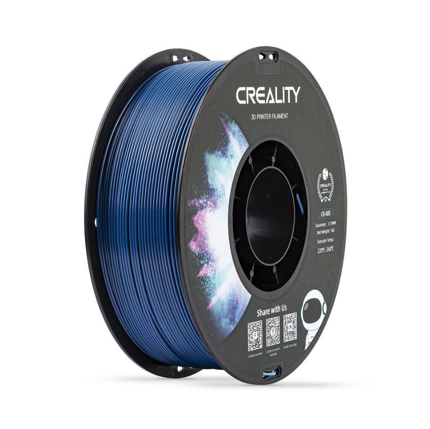 CREALITY CR-ABS 3D Printer Filament, BLUE ,temperatura printare: 220-260, Diametru Filament: 1.75mm, rezistenta la tractiune: 43MPa,diametru suport filament:  200mm, NON-Toxic, Utilizare: pana la 6 luni de la deschiderea ambalajului._2