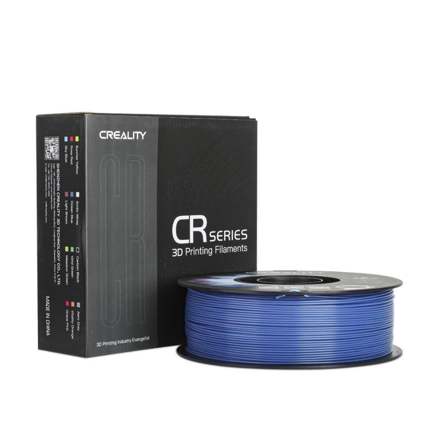 CREALITY CR-ABS 3D Printer Filament, BLUE ,temperatura printare: 220-260, Diametru Filament: 1.75mm, rezistenta la tractiune: 43MPa,diametru suport filament:  200mm, NON-Toxic, Utilizare: pana la 6 luni de la deschiderea ambalajului._3