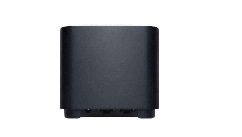 Asus dual-band large home Mesh ZENwifi system, XD4 PLUS 1 pack; black, AX1800 , 1201 Mbps+ 574 Mbps, 128 MB Flash, 256 MB RAM ; IEEE 802.11a, IEEE 802.11b, IEEE 802.11g, WiFi 4 (802.11n), WiFi 5 (802.11ac), WiFi 6 (802.11ax), IPv4, IPv6, 2 x antene interne, MIMO technology, Dual Band, 2.4 G Hz / 5_1
