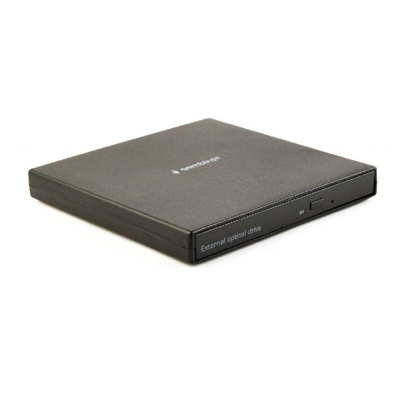 DVD-RW extern, GEMBIRD, interfata USB 2.0, argintiu, 